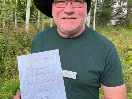 Axmar bruk har sin egen certifierade naturguide